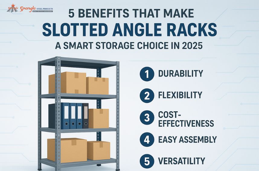 5 Benefits That Make Slotted Angle Racks a Smart Storage Choice in 2025