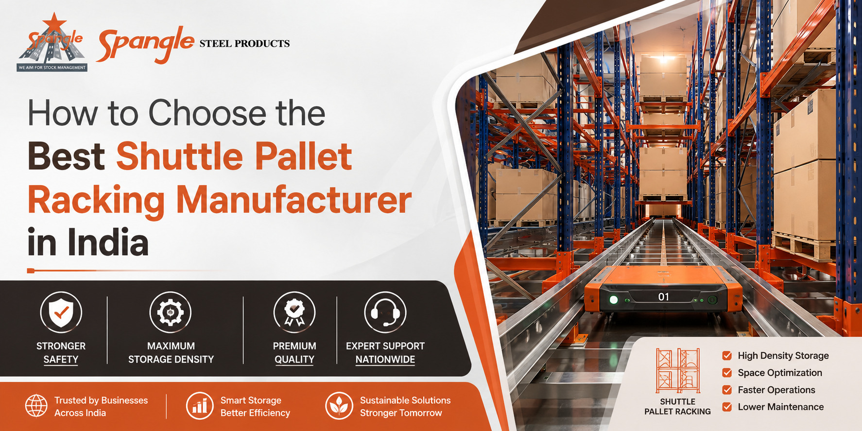 How to Choose the Best Shuttle Pallet Racking Manufacturer in India