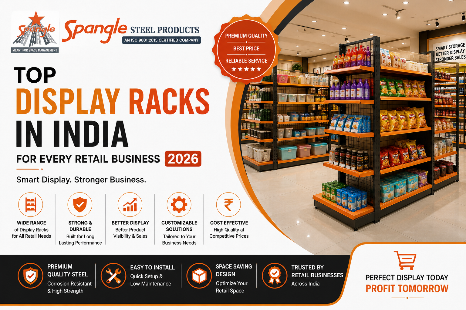Top Display Racks in India for Every Retail Business in 2026 