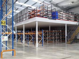  Double Decker Mezzanine Floor Heavy Duty Racks Manufacturers in Delhi   